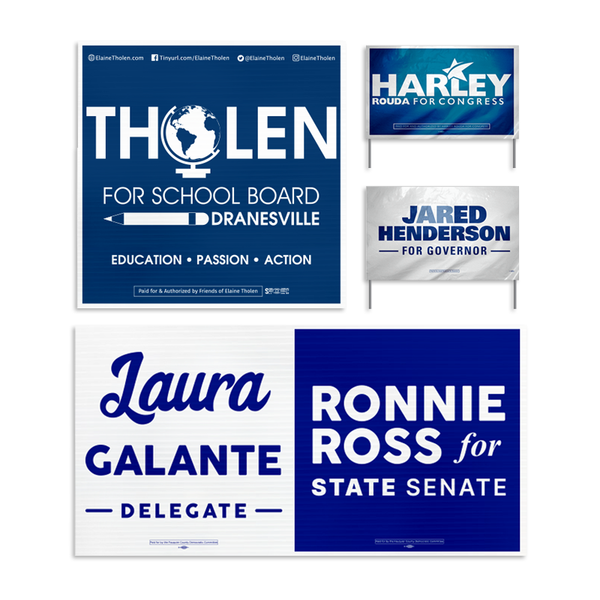 Union-Printed Full-Color Campaign Bumper Stickers - The Blue Deal LLC