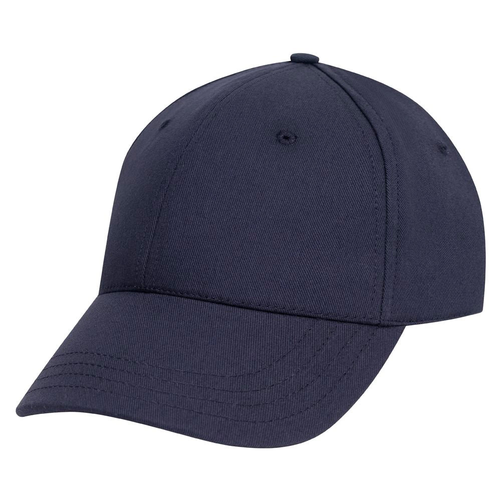 Redfu Short Brim Blue Canvas Embroidered Hat Outdoor Sports Cap