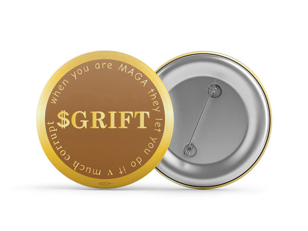 $Grift Button - DOGE coin style