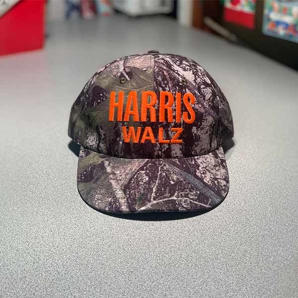 Harris Walz Camo Hat