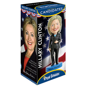 Hillary Clinton bobblehead box