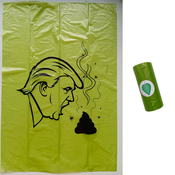 Donald Trump Dog Poop Bags
