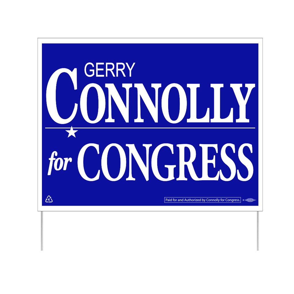 Union Printed Polybag Yard Signs ("26 x 20")