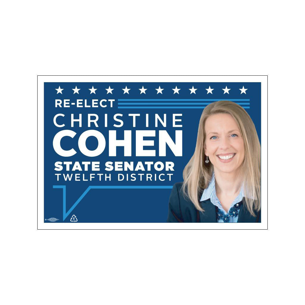 Full Color Union Printed Corrugated Road Signs (2' x 3')