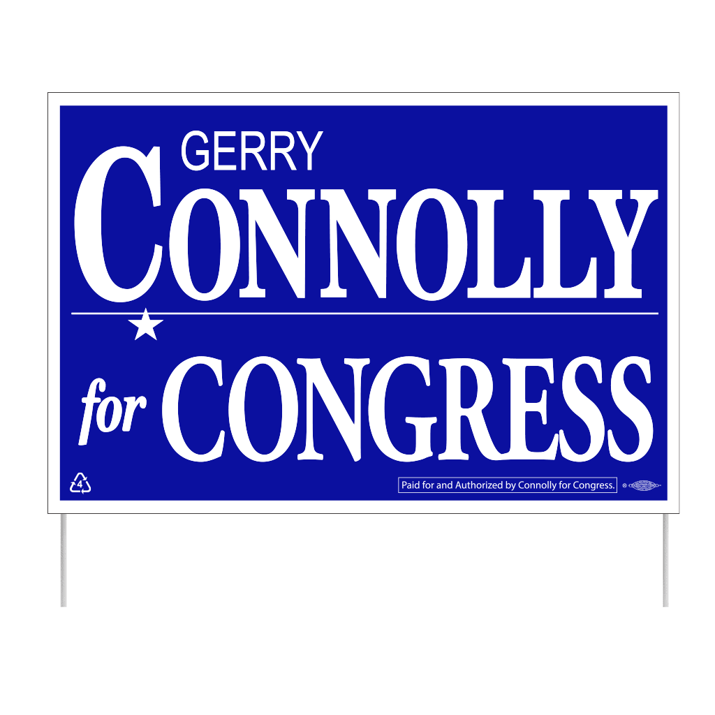 Union Printed Polybag Yard Signs ("30 x 20")