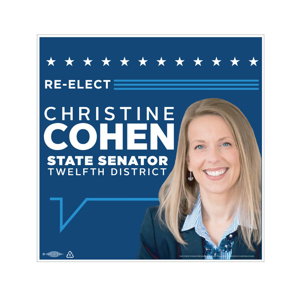 Full Color Union Printed Corrugated Road Signs (4' x 4')