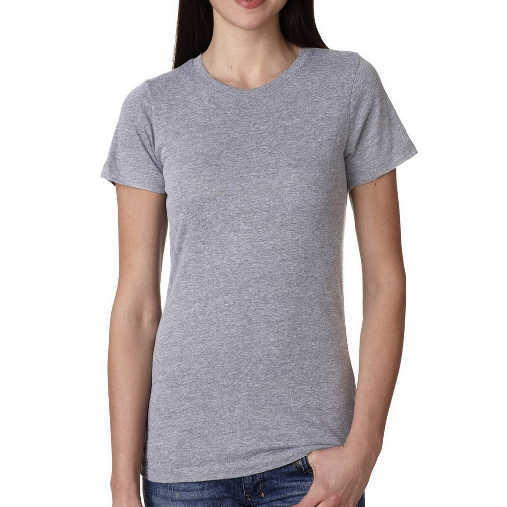 Ladies' Dark Ash Fashion T-Shirt (4.2-oz.)