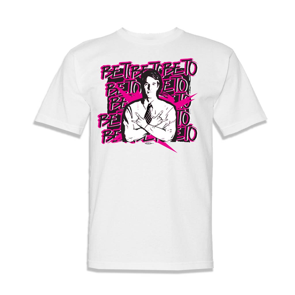 Beto for President Punk Pink Tee