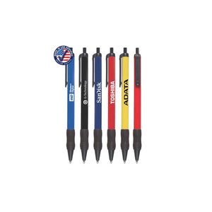 Click Stick Pen w/Rubber Grip_423b