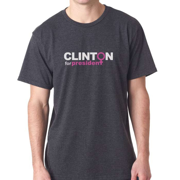 Clinton for President Short Sleeve Tee