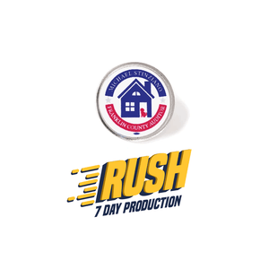 Union Made Fast Production Lapel Pins