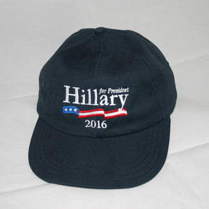 Hillary Clinton Navy Blue Unstructured Cap - Embroidered