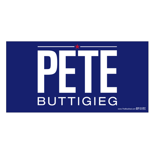 Pete Buttigieg for President Bumper Sticker - The Blue Deal LLC