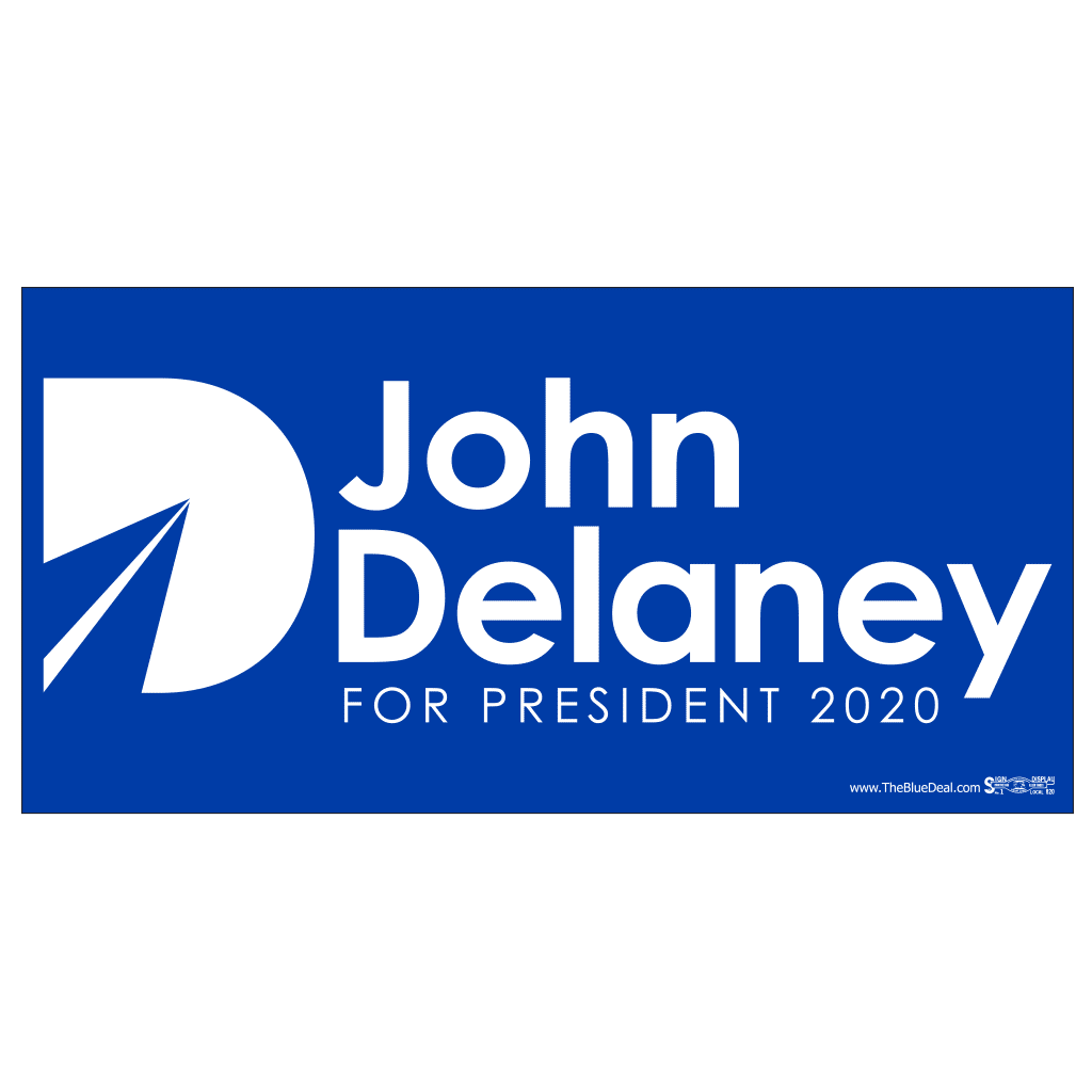 John Delaney for President Bumper Sticker
