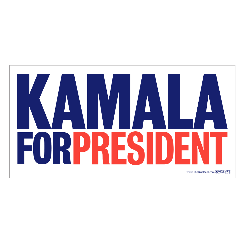 Kamala for President Bumper Sticker