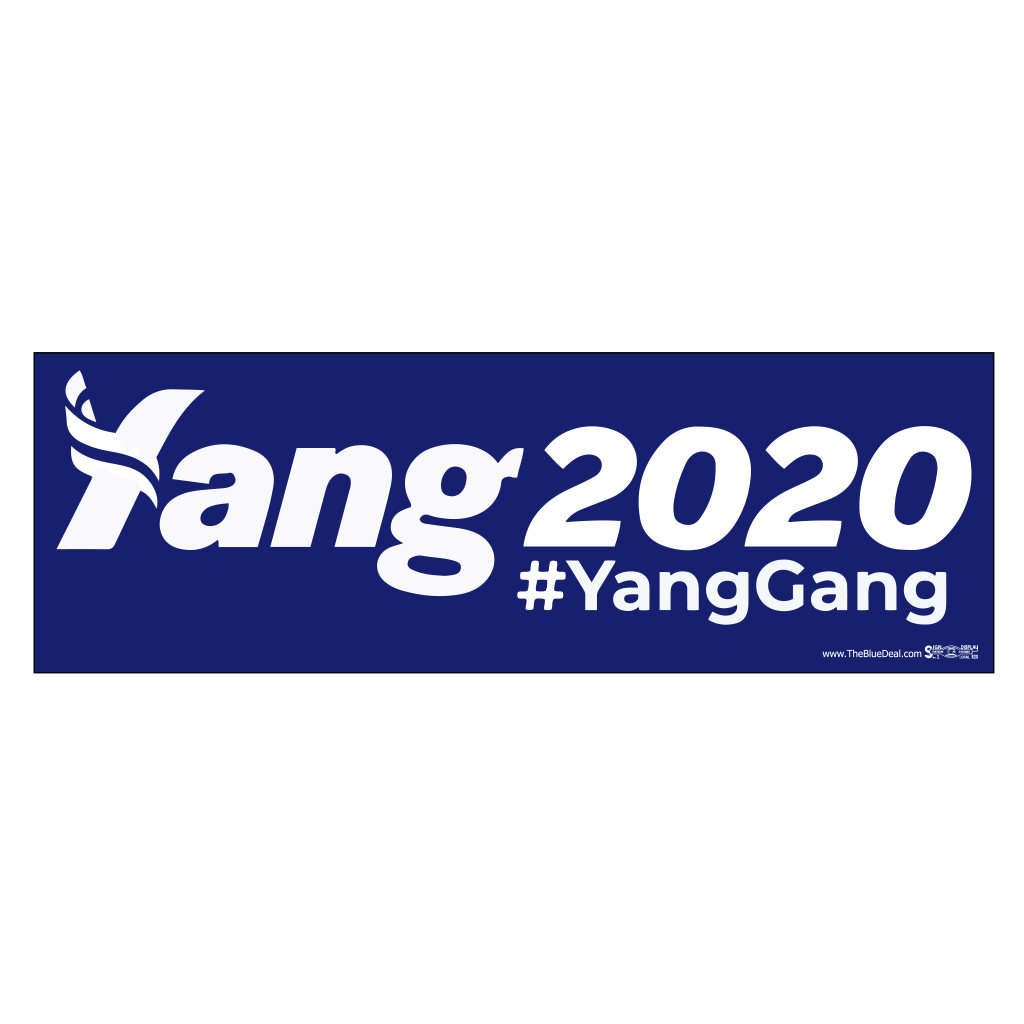 Andrew Yang for President Bumper Sticker