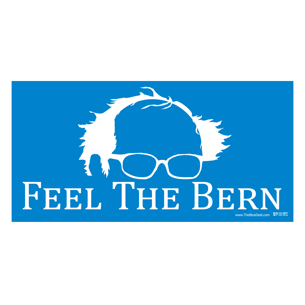 Feel The Bern Bumper Sticker