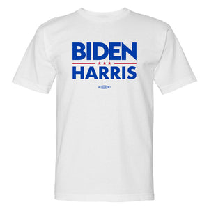 Biden Harris White T-Shirt