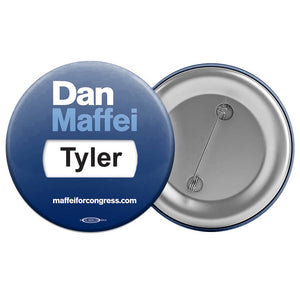 Union Printed & USA Made Campaign Window Buttons