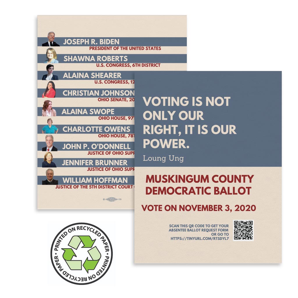 Union Printed Campaign Sell Sheets (8.5" x 11")