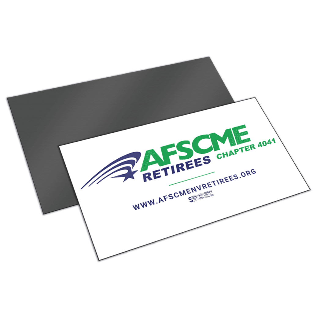 Union Printed Magnetic Business Card (2" x 3.5")