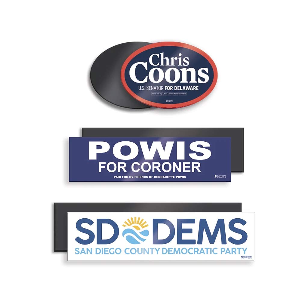 Candidate Bumper Sticker for Democratic Campaign - Union Printed – MerchBlue