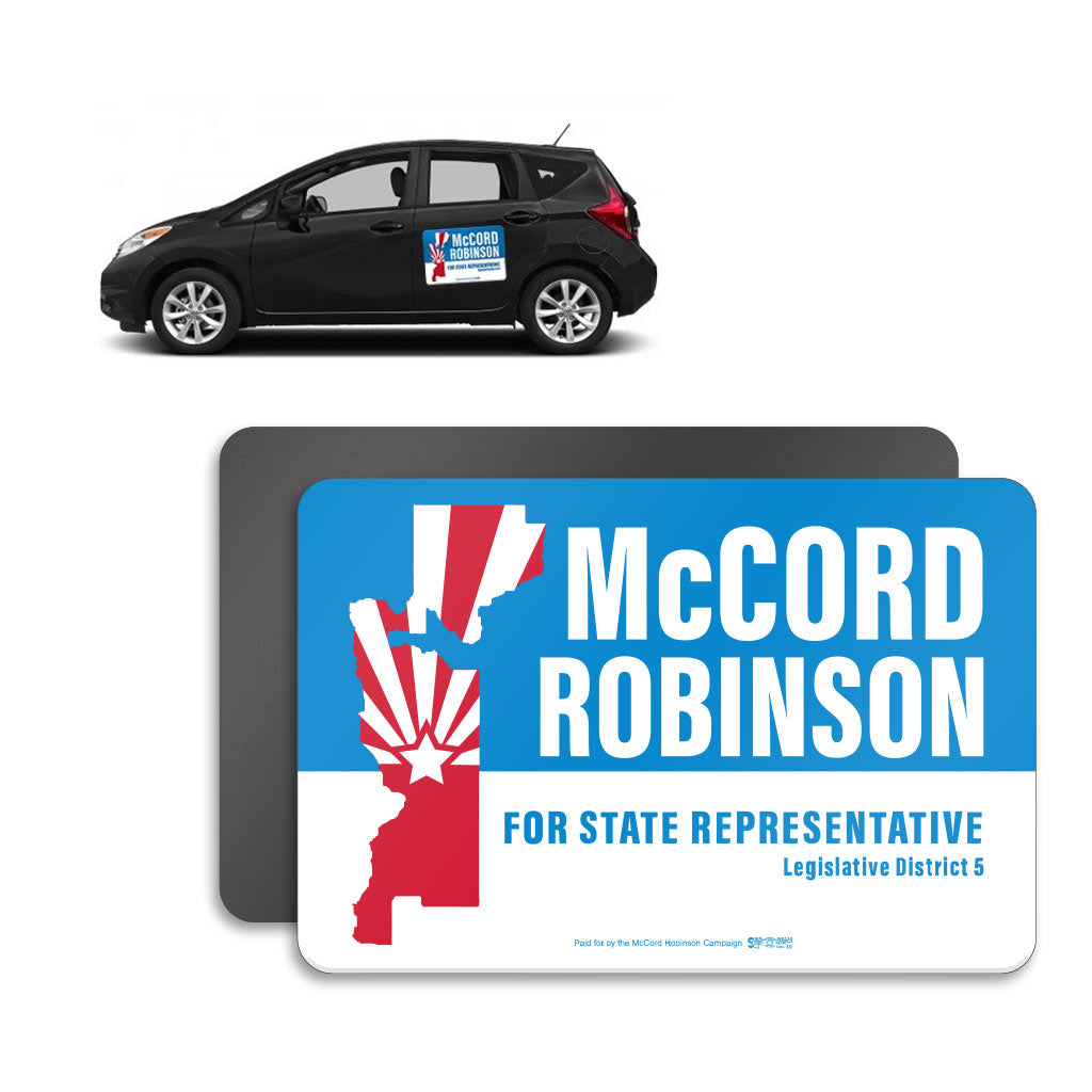 Custom Union-Printed Magnetic Car Signs