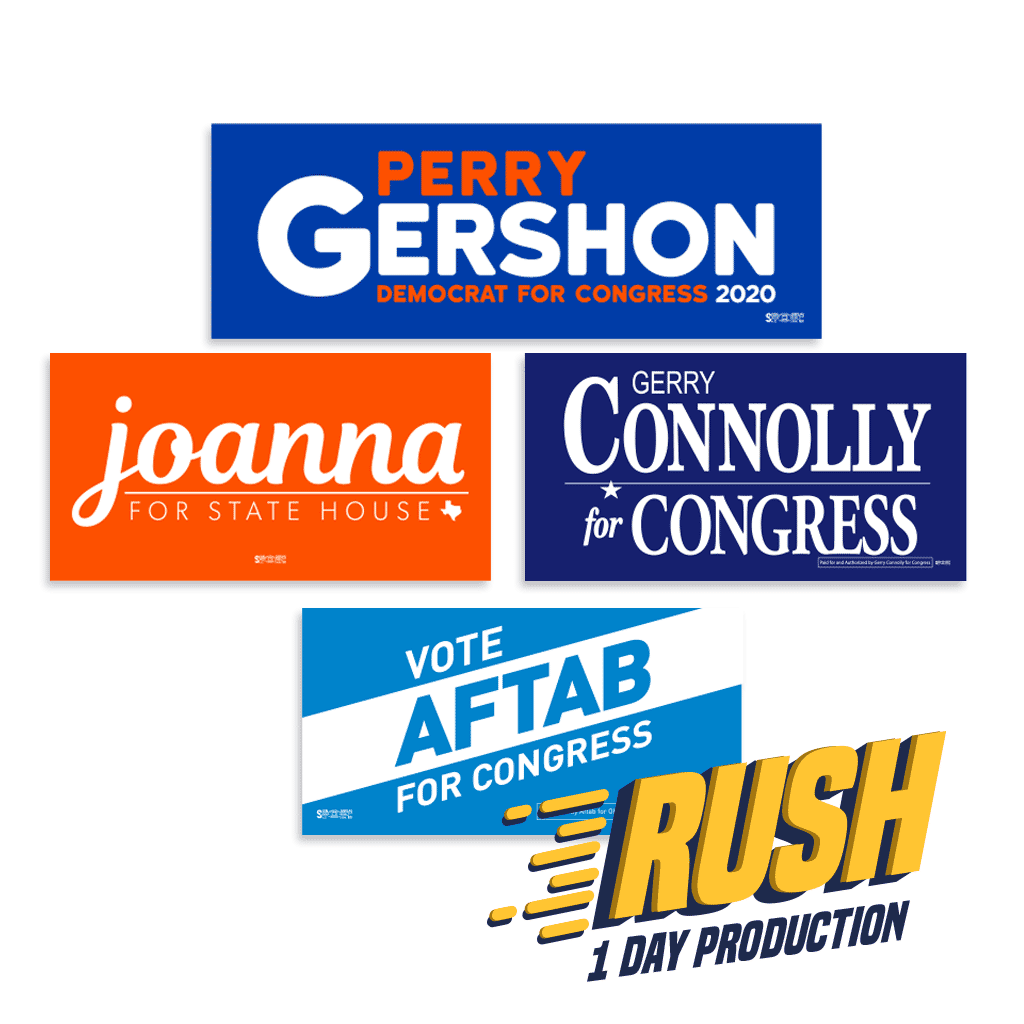 1-Day Bumper Stickers - The Blue Deal LLC