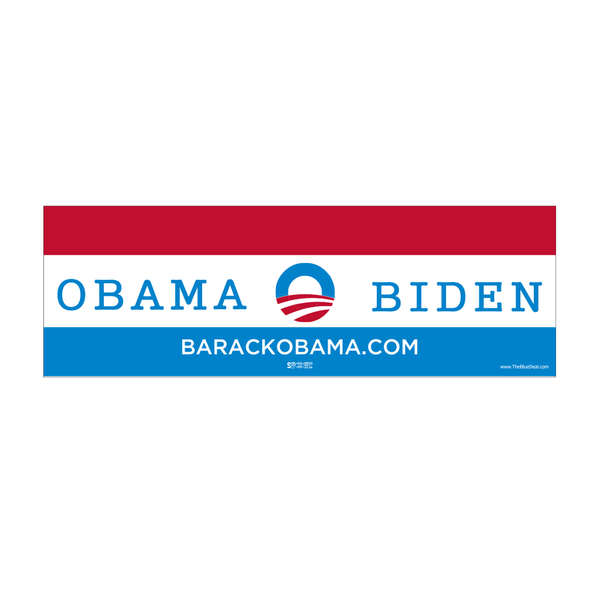 Magnetic Campaign Bumper Stickers - Full-color - The Blue Deal LLC