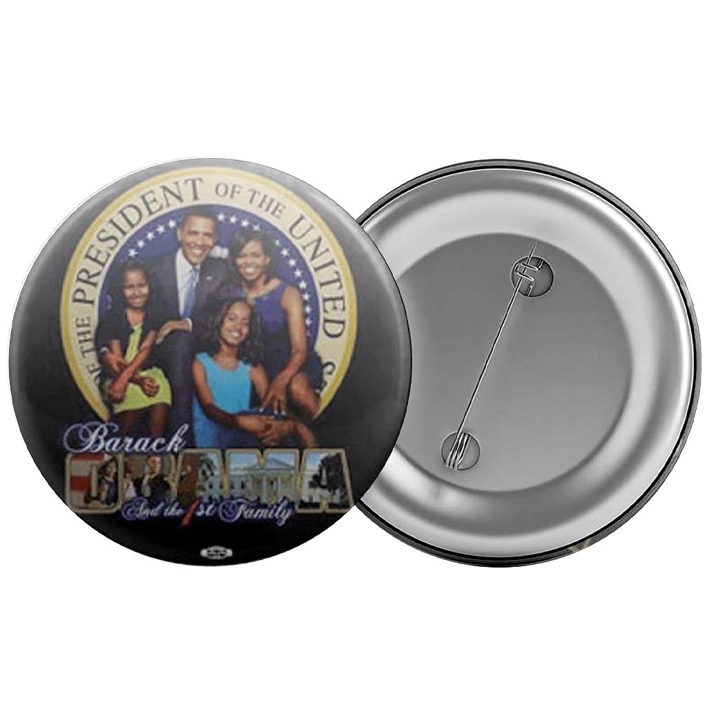 Obama Family Portrait Button (2.25" Round)
