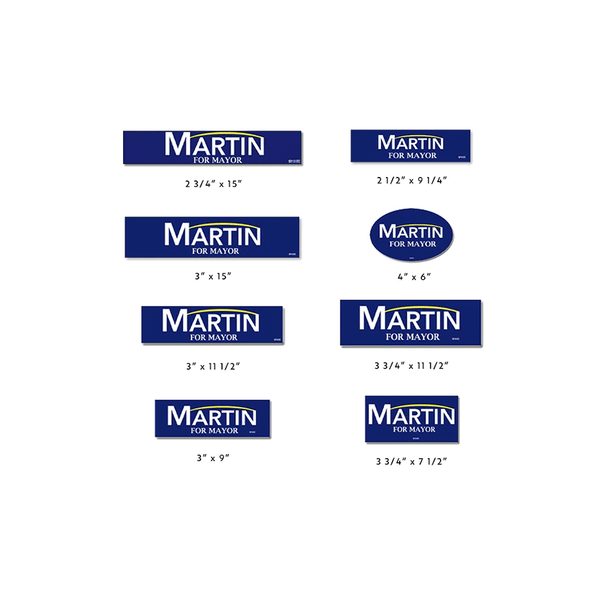 Union-Printed Standard Bumper Stickers - The Blue Deal LLC