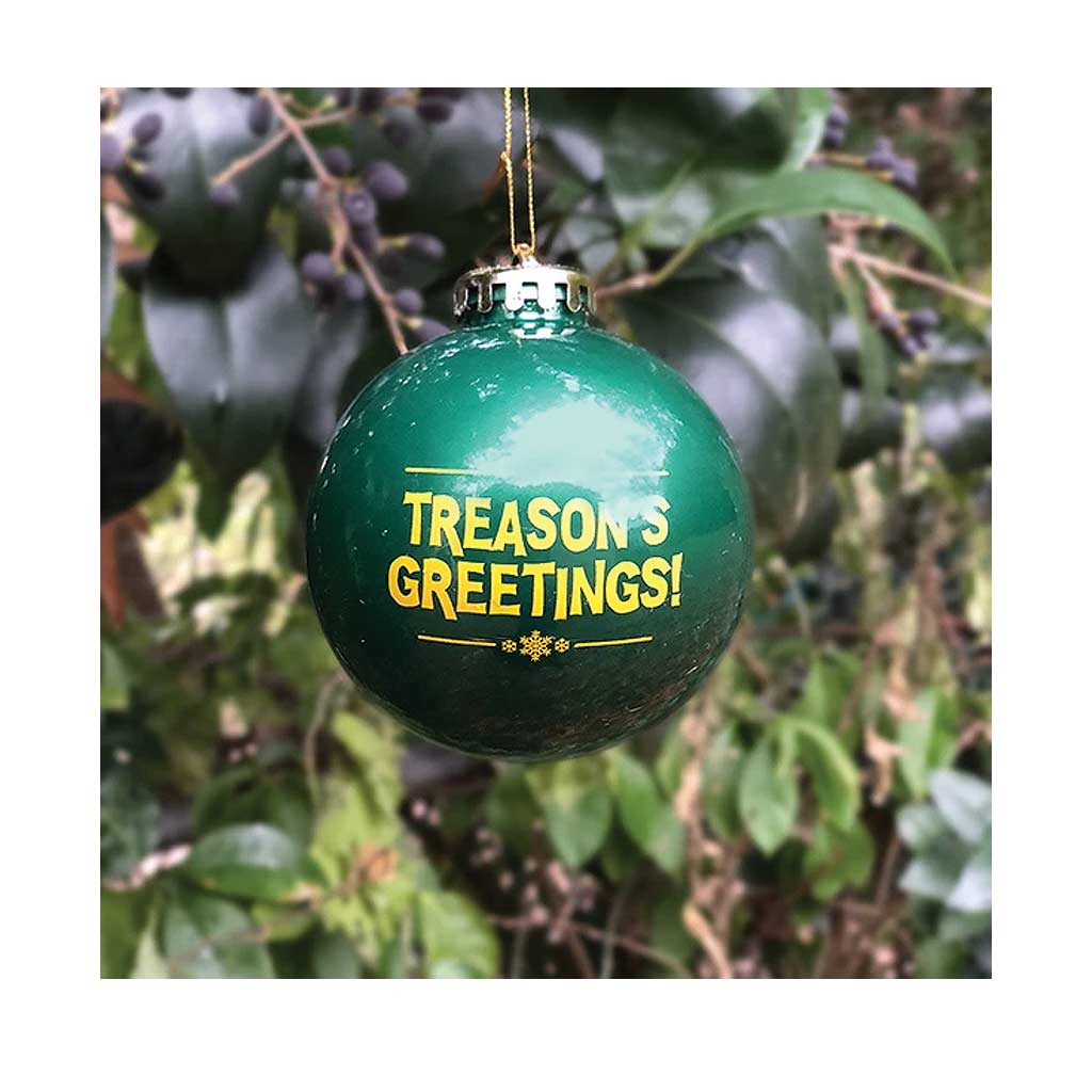 Trump Grinch Christmas Ornament