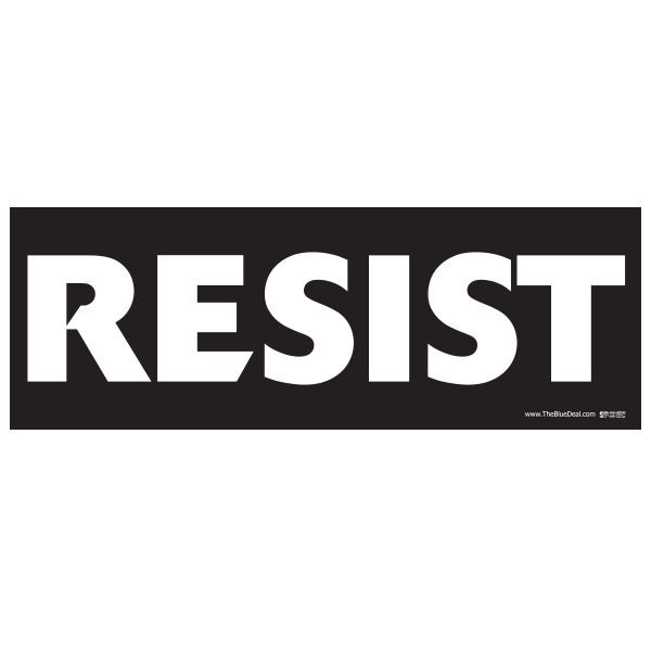 Resist Donald Trump Bumper Sticker