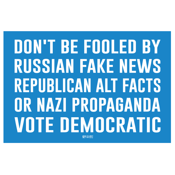 Vote Democrat Sticker